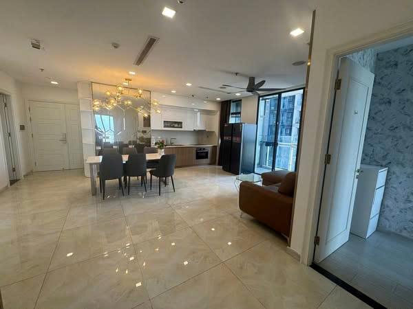 BDS HVL Cho thuê căn hộ 3 phòng ngủ full nội thất, Toà Aqua 1 Vinhomes