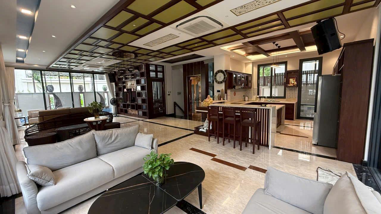BDS HVL  CHO THUÊ BIỆT THỰ ĐƠN LẬP SIÊU ĐẸP KHU NAM THÔNG 2 - PHÚ MỸ 