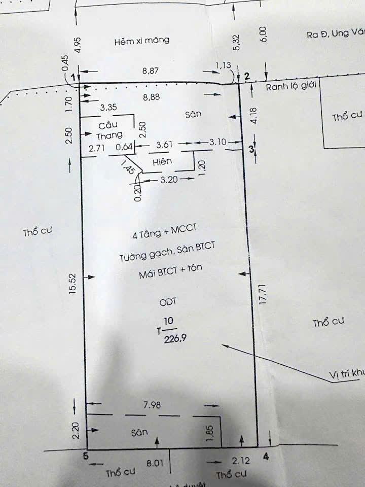 BDS HVL Khuông đất 𝐍𝐠𝐚𝐧𝐠 𝟏𝟎𝐦 𝐇𝐞̉𝐦 𝐎̂ 𝐓𝐨̂ 