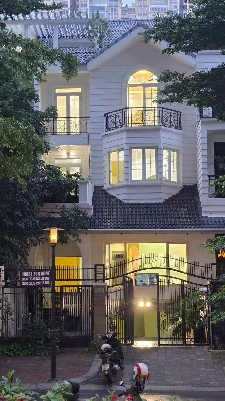 BDS HVL Cho Thuê Biệt Thự Đường Số 1 Saigon Pearl - P. Thạnh Mỹ Tây  