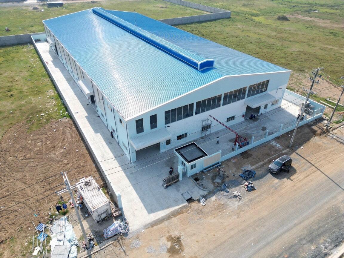 Cho thuê kho xưởng 5000m2 mới tại KCN Hải Sơn - Đức Hòa Đông, Long An