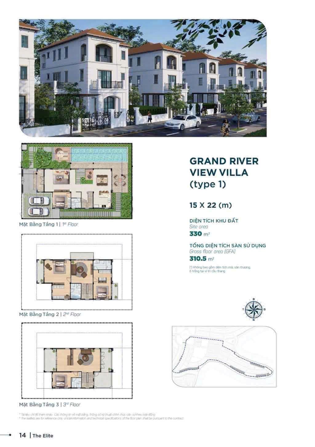 BDS  HVL Cần bán Đơn Lập Sông Aqua City - Phân khu Elite 2 