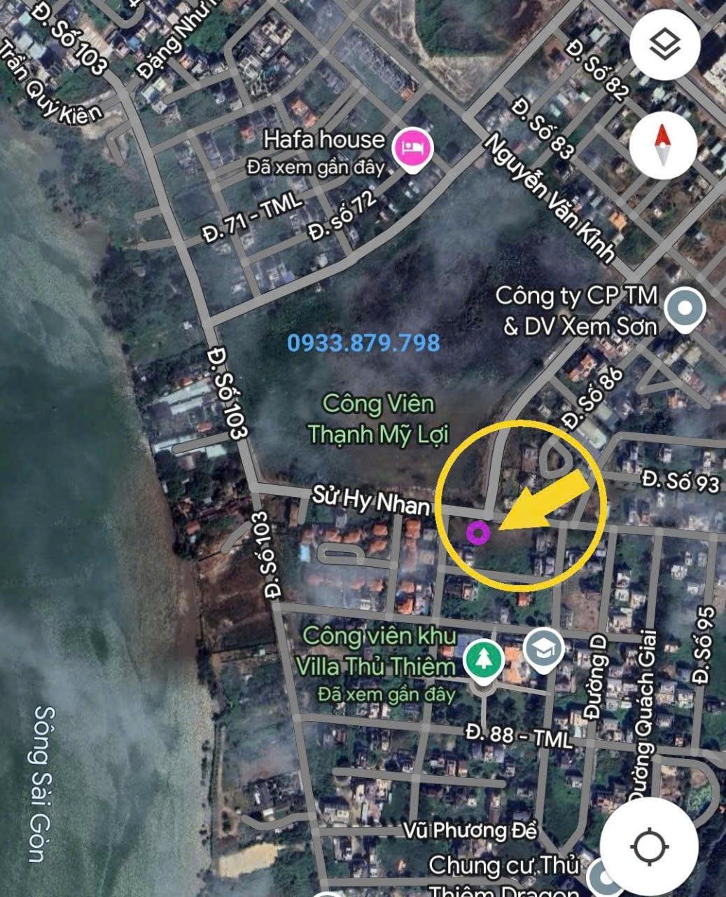 BDS HVL BÁN LÔ G9 SỬ HY NHAN VILLA THỦ THIÊM Q2