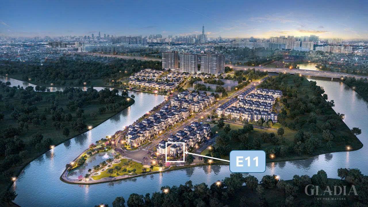 BDS  HVL [NC] E11 Gladia View Sông  🏡 BIỆT THỰ E11 – ĐỘC BẢN VEN SÔNG