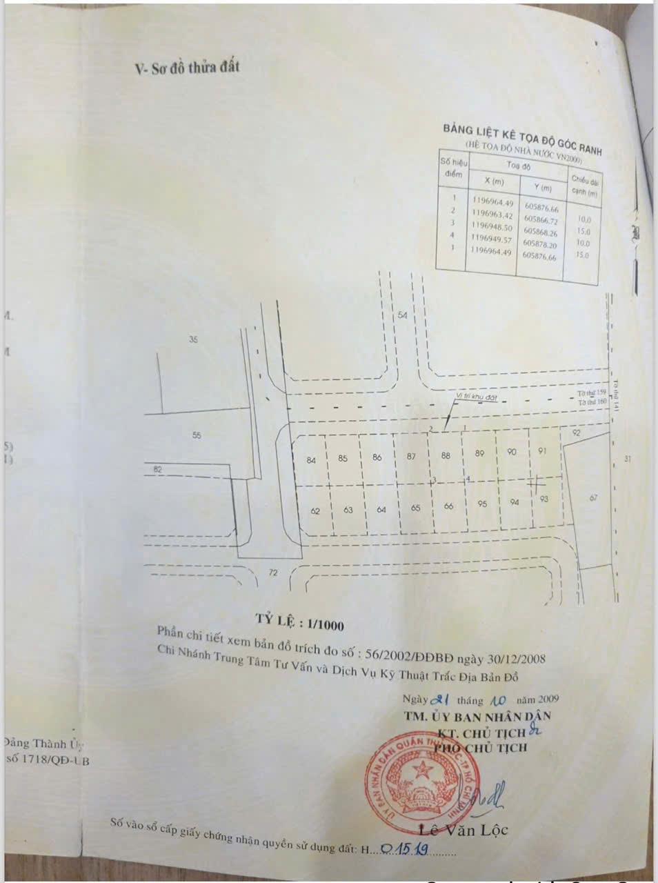 BDS HVL 504 Bán đất KDC Thành Uỷ đường 18 Hiệp Bình Chánh kế bên TTTM 