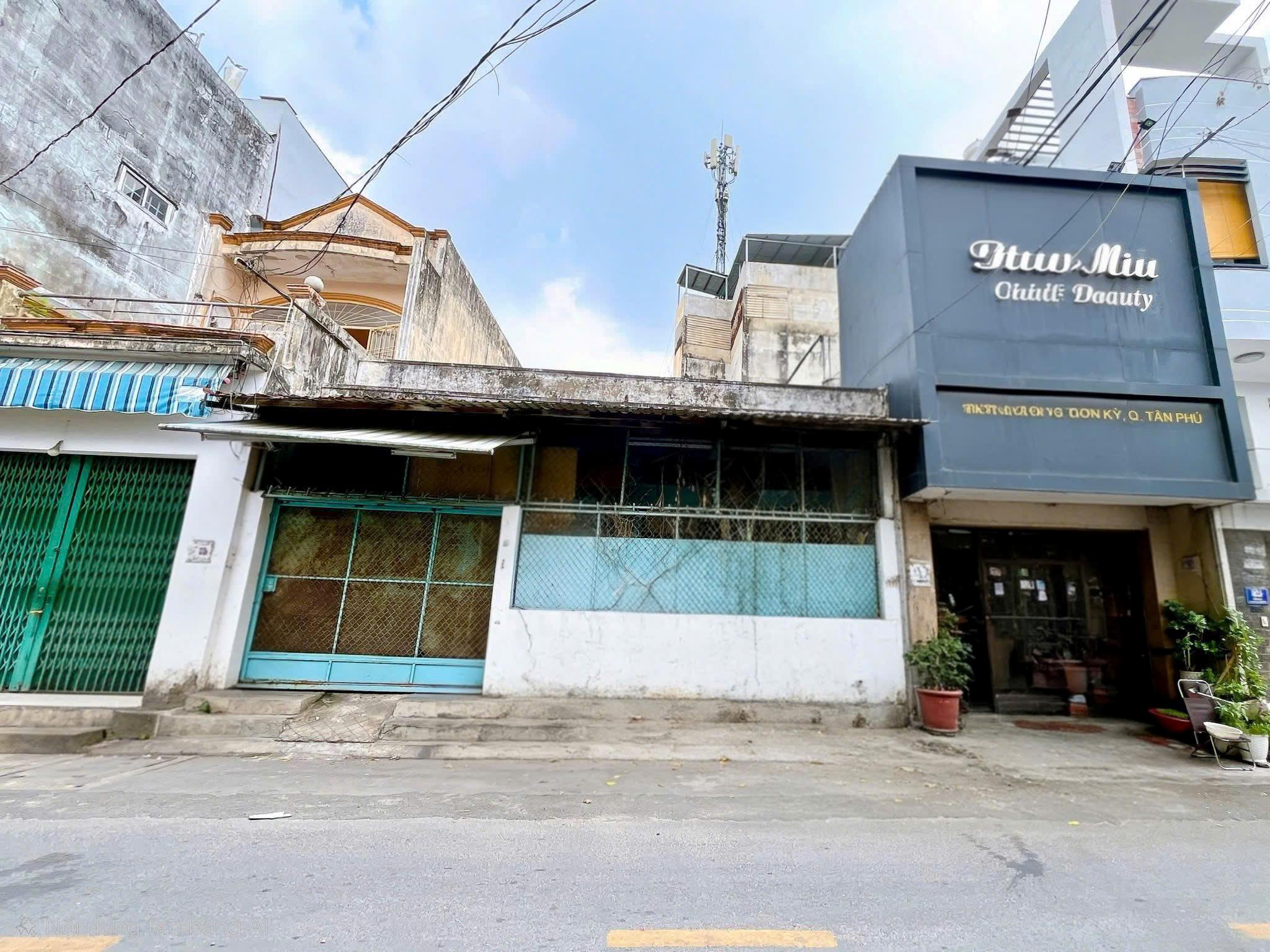 Bán nhà MT Đỗ Nhuận- Tân Phú.Dt 8x18- Giá rẻ chỉ nhỉnh 17 TỶ