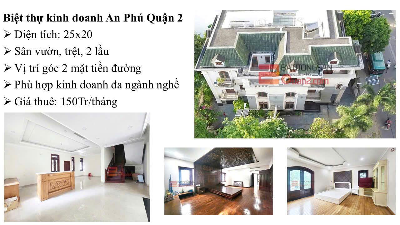 BDS HVL TOP 5 Căn biệt thự phù hợp ở, làm công ty, kinh doanh 